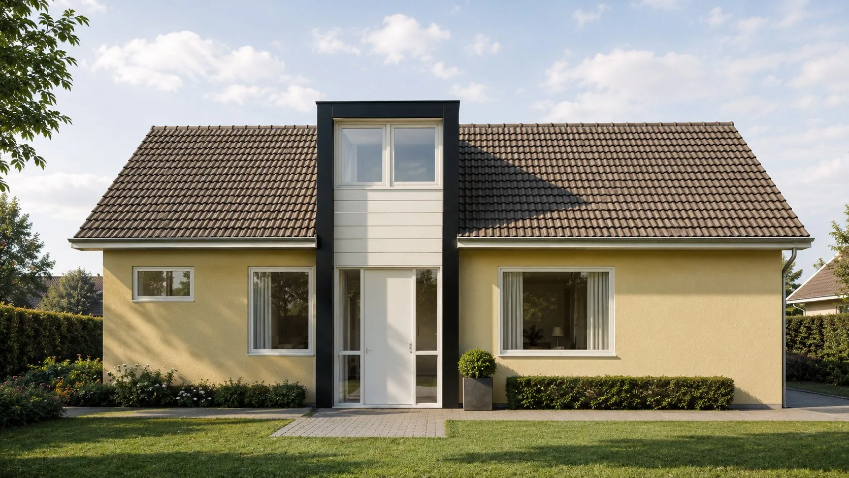 3D-uitwerking van de dakopbouw in Ede