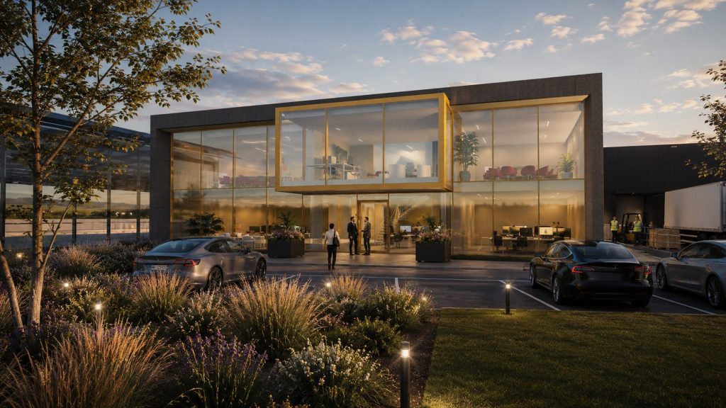 Nieuw kantoor en bedrijfshal van Royal Berry in Bemmel