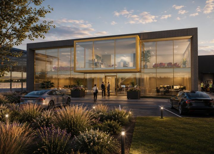 Nieuw kantoor en bedrijfshal van Royal Berry in Bemmel